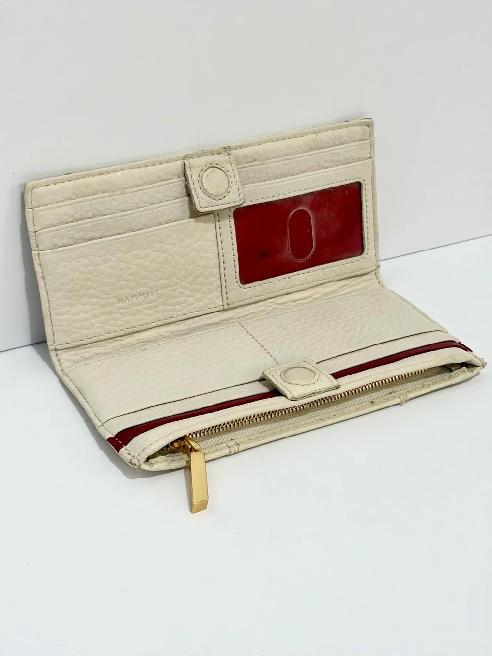 Hammitt 110 North In Calla Lily Croco With Brushed Gold Hardware